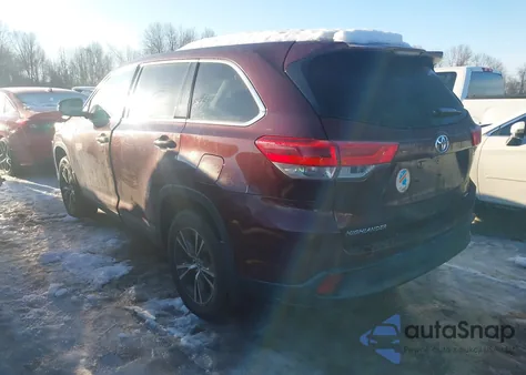 2019 Toyota Highlander Le from USA, damaged, VIN 5TDBZRFH1KS993914